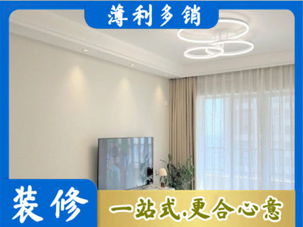 津南区正规装修客厅